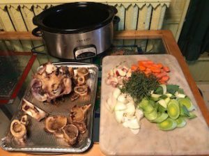 homemade bone broth