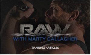 raw with marty gallagher