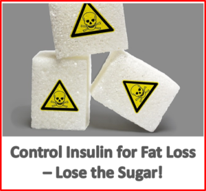 control insulin for fat loss