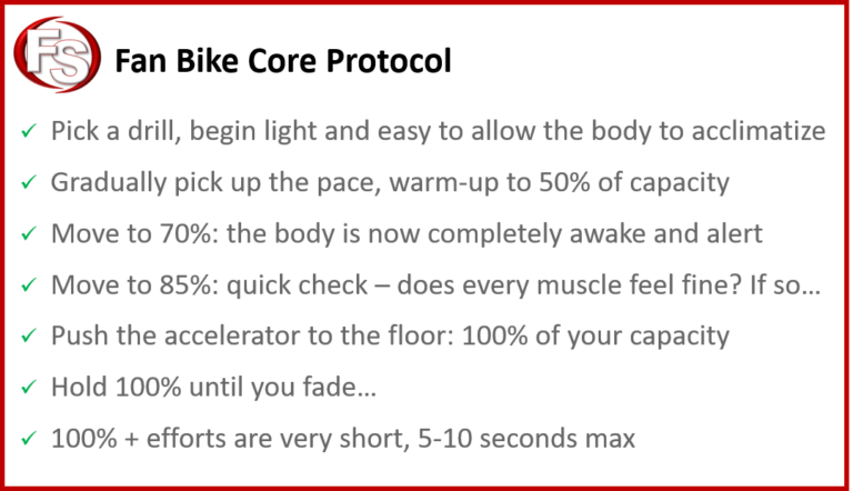 benefits of a fan bike