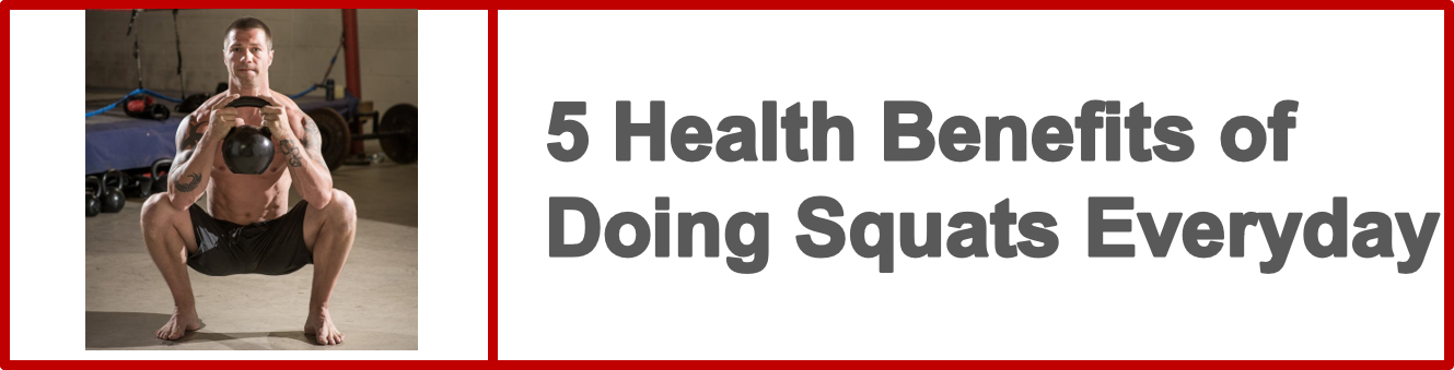 5 health benefits of doing squats everyday