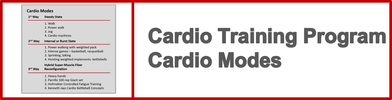 cardio training program