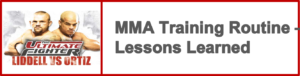 mma training routine