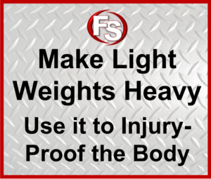 make light weights heavy