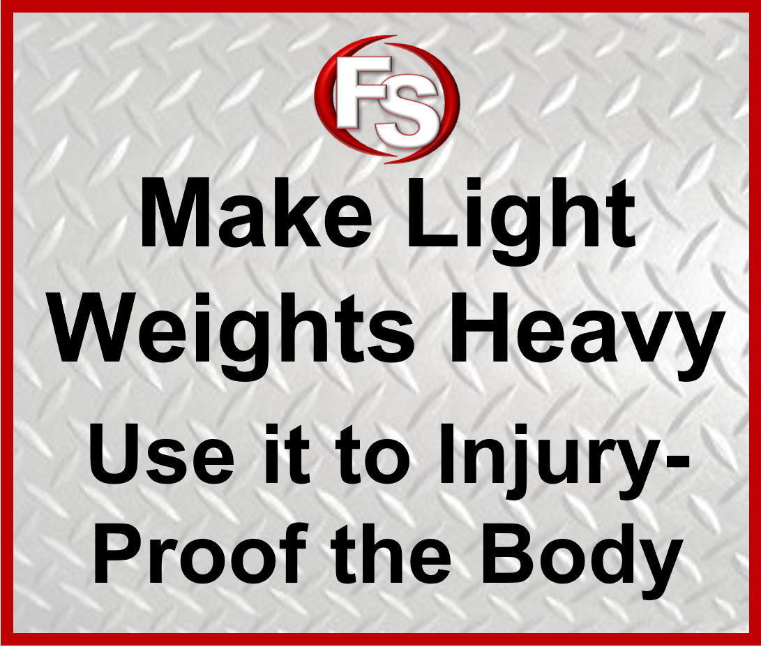 make light weights heavy